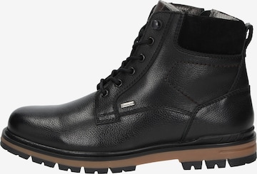 SIOUX Lace-Up Boots 'Jadranko-700' in Black