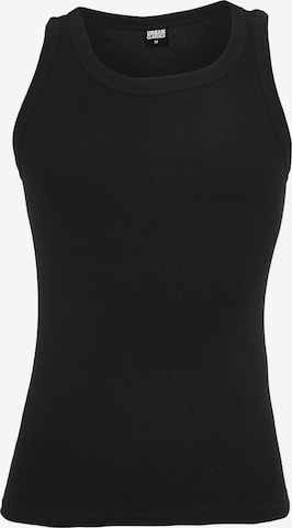 Maillot de corps Urban Classics en noir : devant