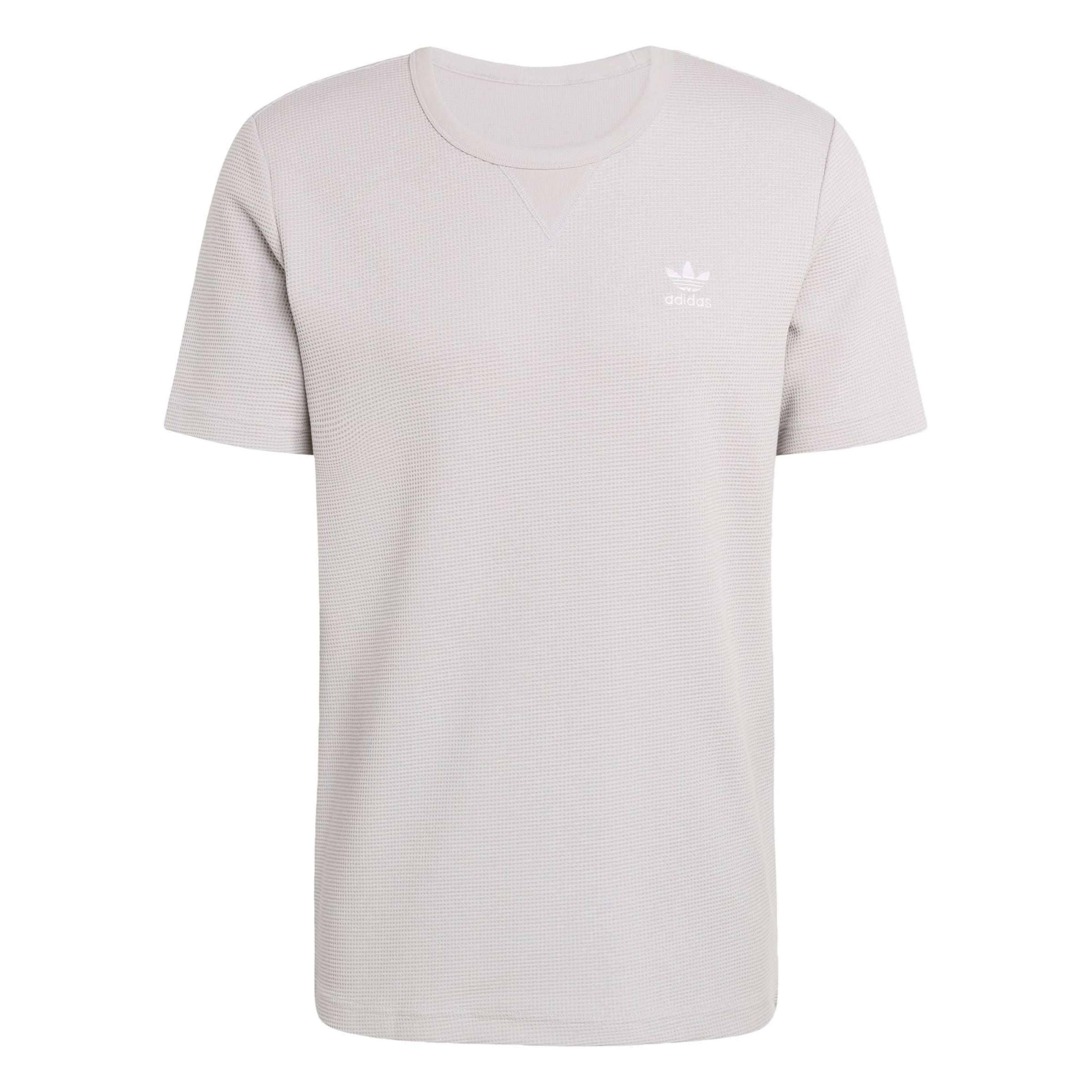 T-Shirt 'Trefoil Essentials' ADIDAS ORIGINALS en gris : devant