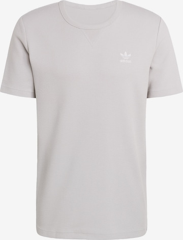 T-Shirt 'Trefoil Essentials' ADIDAS ORIGINALS en gris : devant