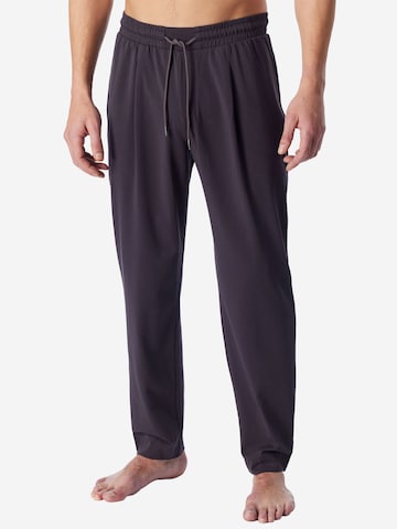 Pantalon de pyjama ' Mix Relax ' SCHIESSER en gris : devant