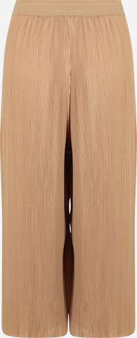 Only Petite Wide leg Pants 'MARIN' in Brown