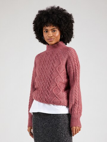 ABOUT YOU Sweter 'Dana' w kolorze różowy: przód