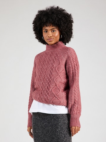 ABOUT YOU Sweater 'Dana' in Pink: front