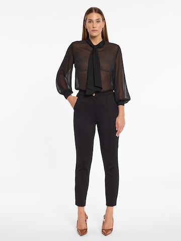 Ana Alcazar Tapered Hose ' Ajala ' in Schwarz