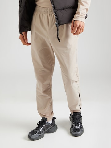 On Tapered Sportsbukser 'Core' i beige: forside