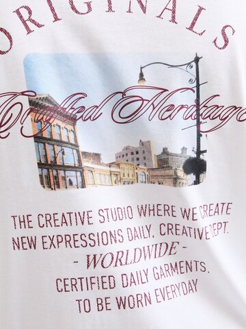 Maglietta di JACK & JONES in bianco