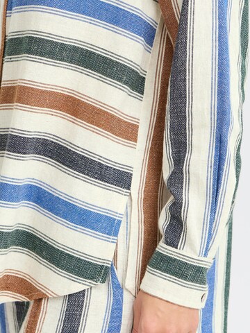PULZ Jeans Tunic ' PZNORAH Shirt ' in Mixed colours