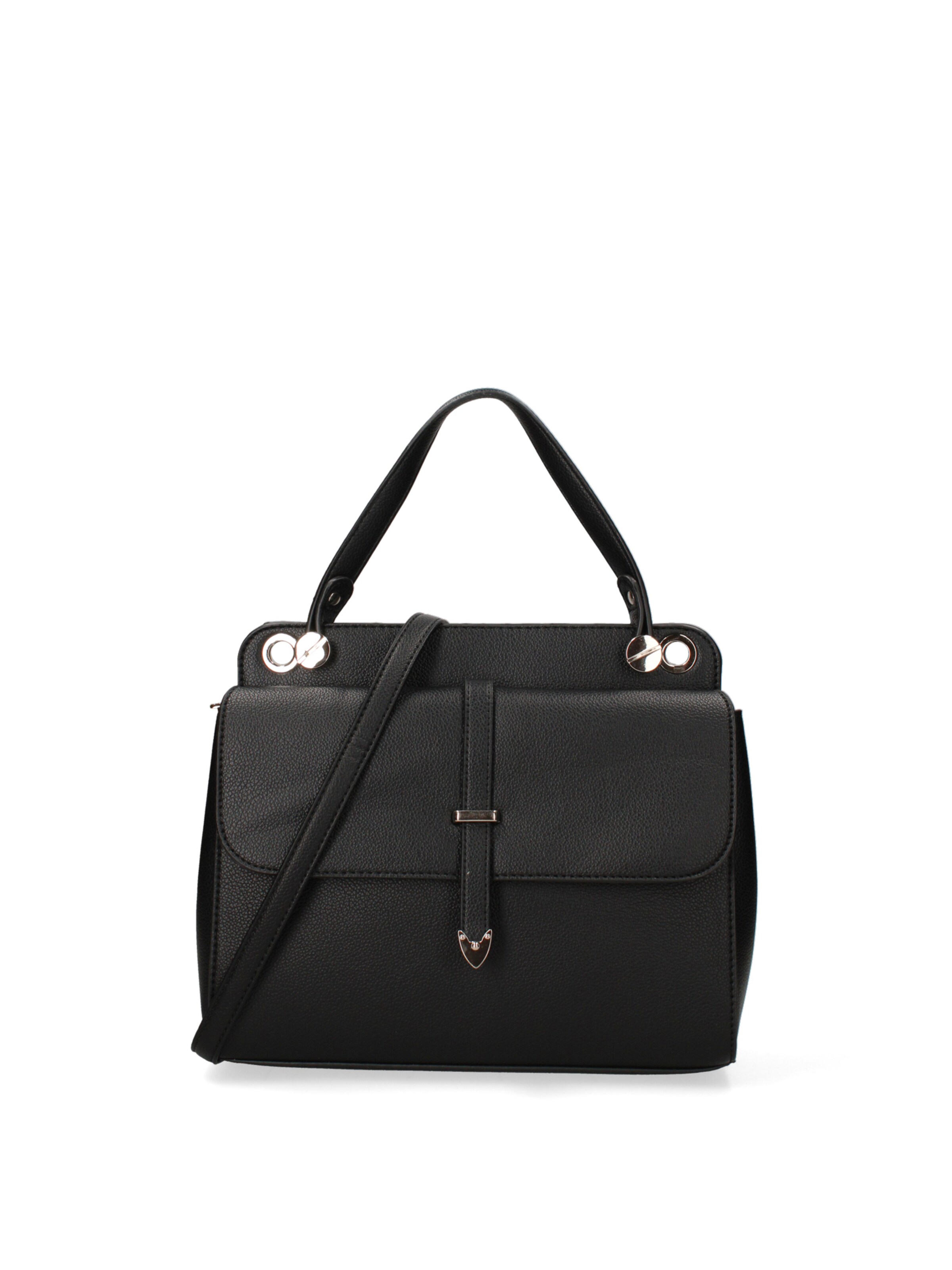 PIERRE CARDIN Handbag in Black: front
