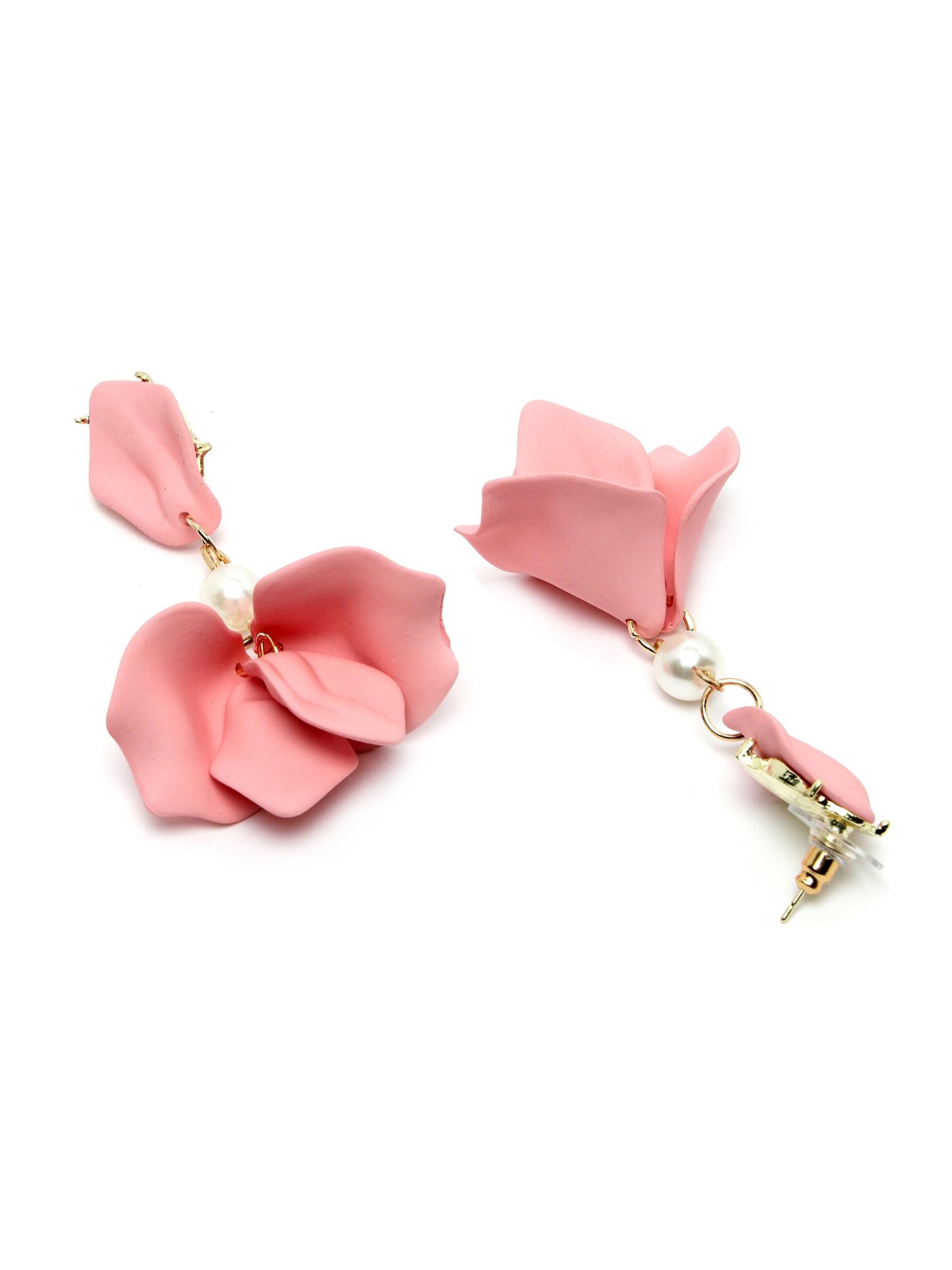 AVANT-GARDE PARIS Oorbellen 'Ophelia' in Roze