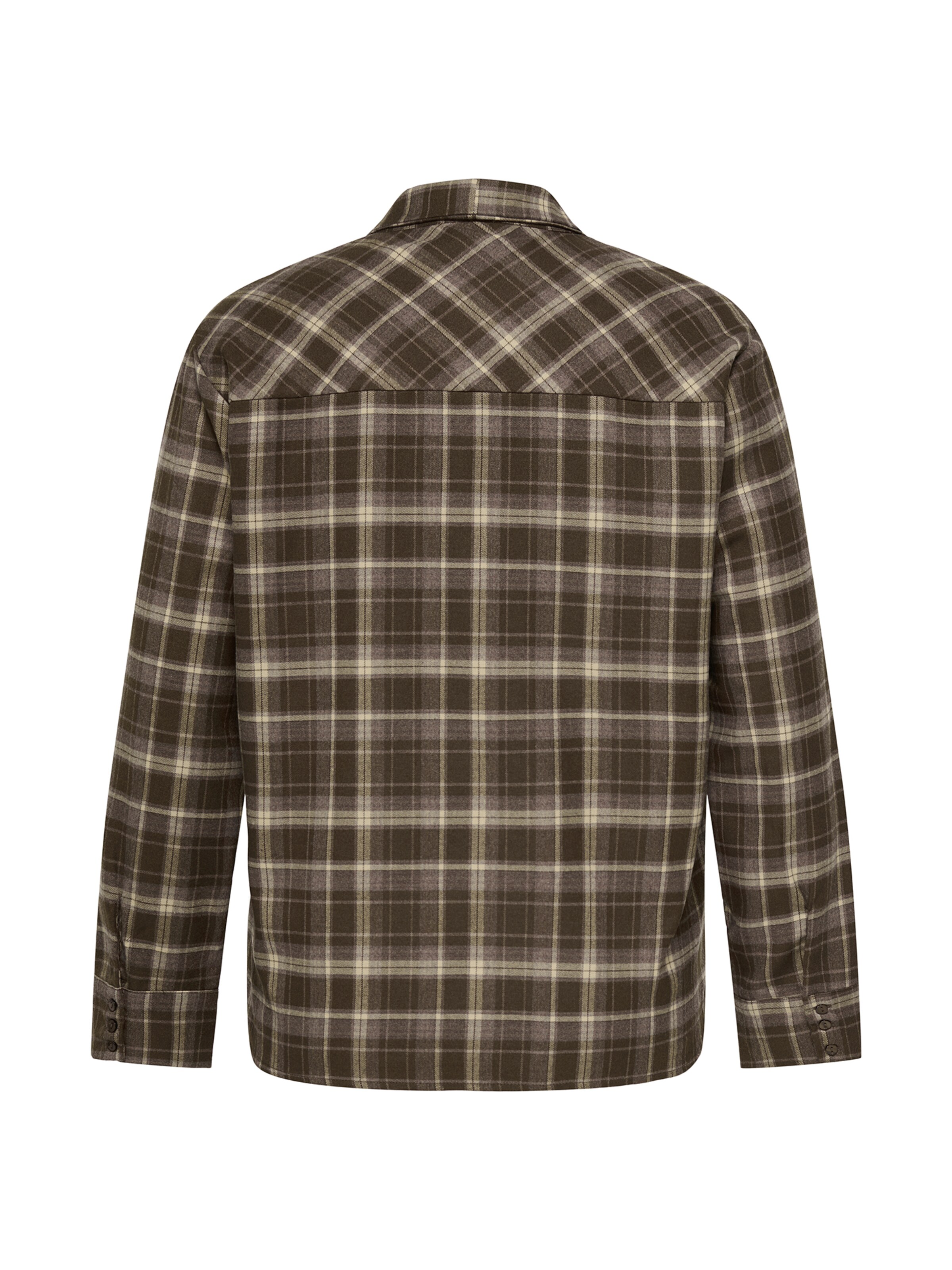 ONLY Carmakoma - Blusa 'CARGUKA' en marrón