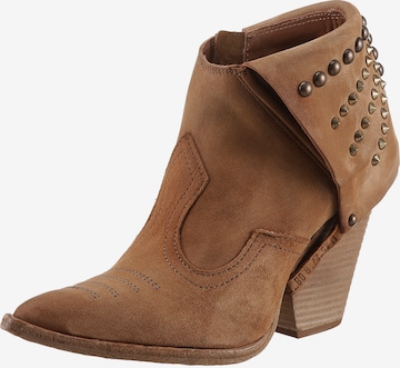 A.S.98 Ankle Boots in Brown: front