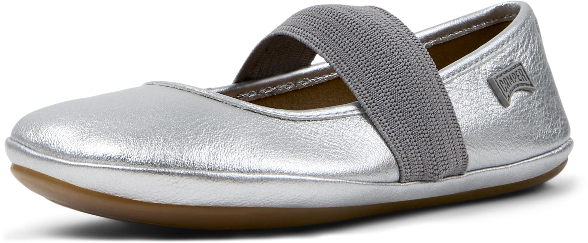 Ballerines 'Right' CAMPER en argent : devant