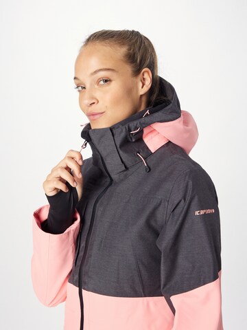 ICEPEAK Outdoorjas 'CORNELL' in Roze