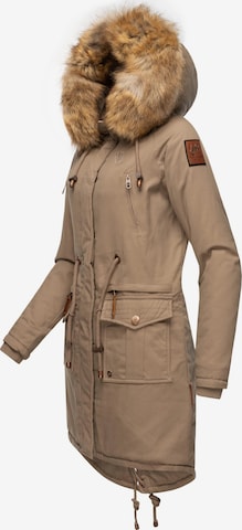 NAVAHOO - Parka de inverno 'Rosinchen' em castanho