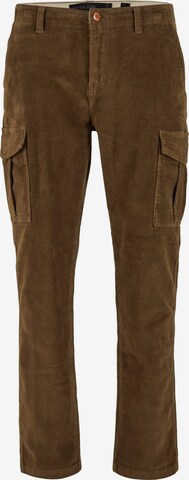 Pantalon INDICODE JEANS en marron : devant