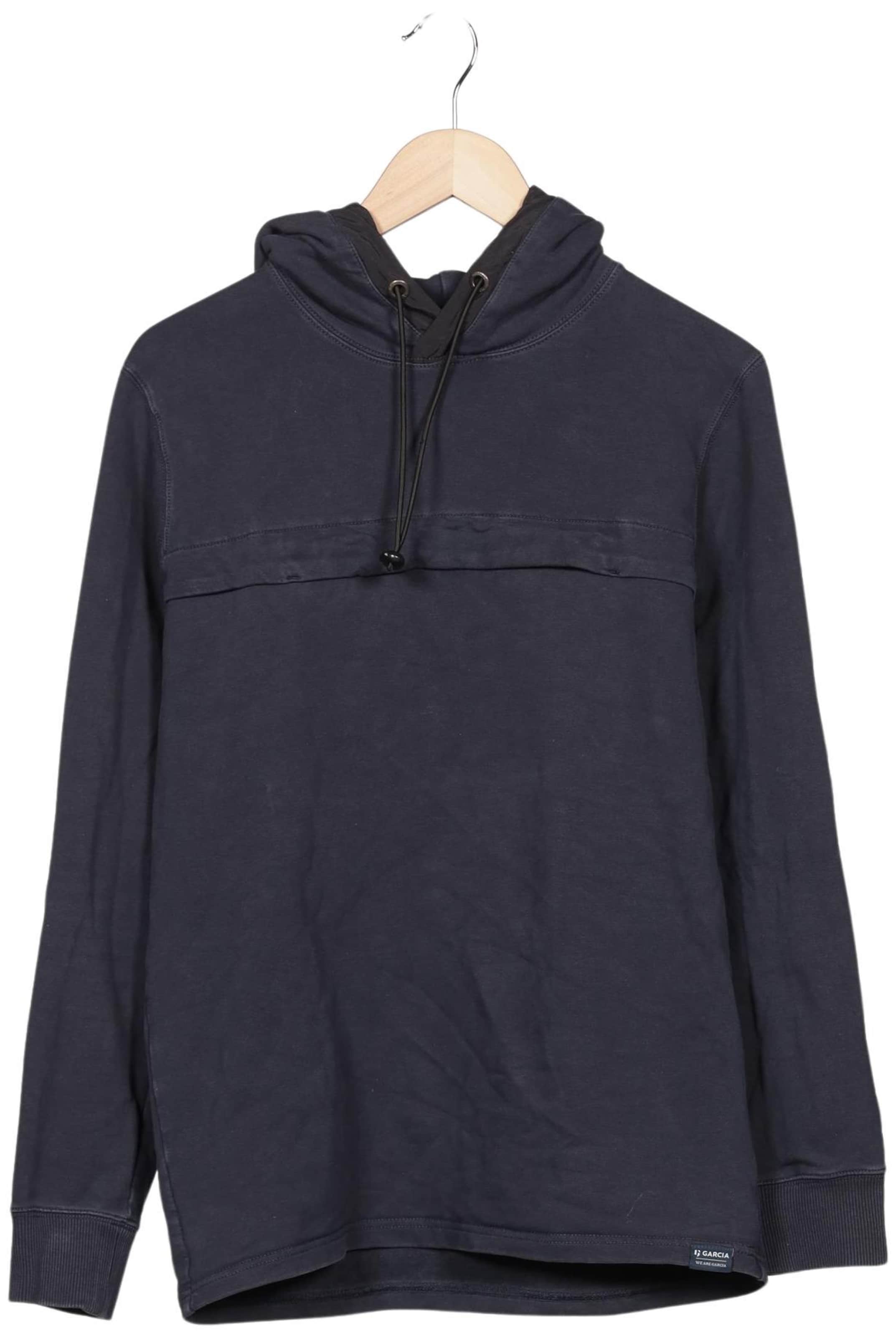 GARCIA Sweatshirt & Zip-Up Hoodie in M in Blue: front
