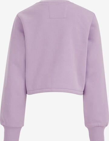 WE Fashion - Sweatshirt em roxo