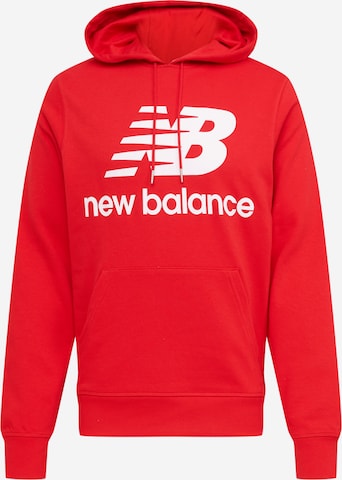 new balance Sweatshirt in Rood: voorkant