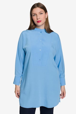 Ulla Popken Tuniek in Blauw: voorkant