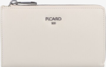 Picard Wallet in Beige: front