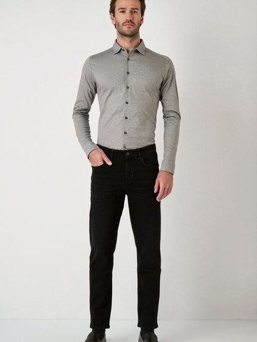DESOTO Slim fit Overhemd in Grijs