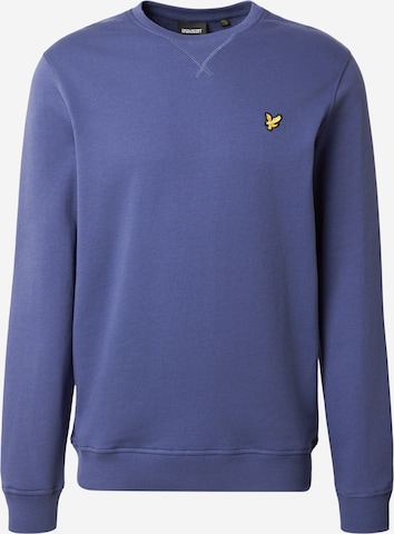 Lyle & Scott - Sweatshirt em azul: frente