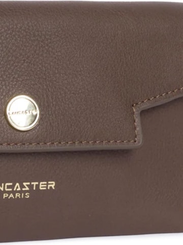 Sac bandoulière 'Lancaster Paris Pochette A rabat avec pression S Mademoiselle Grace Marron' LANCASTER Paris en marron