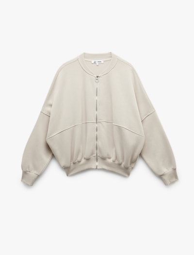 Koton Zip-Up Hoodie in Beige, Item view