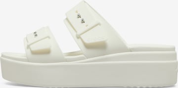 CrocsNatikače s potpeticom - bijela boja: prednji dio