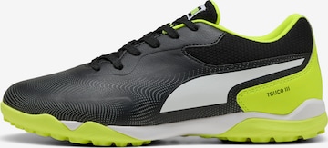 PUMA Soccer Cleats in Black: front