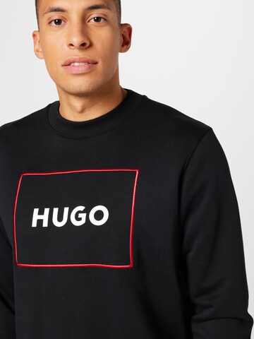 melns HUGO Red Sportisks džemperis 'Delery'