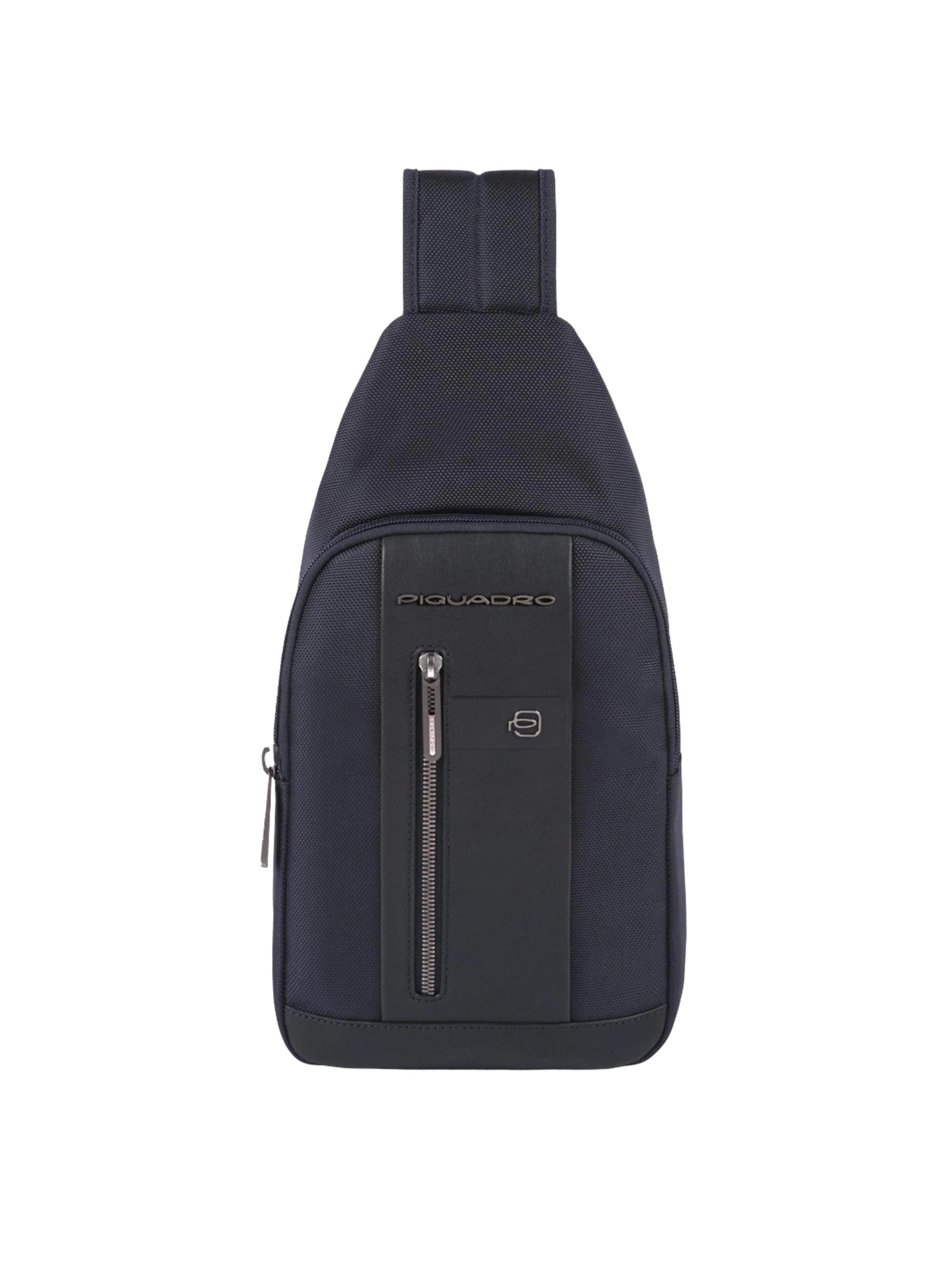 Sac à dos Piquadro en bleu : devant