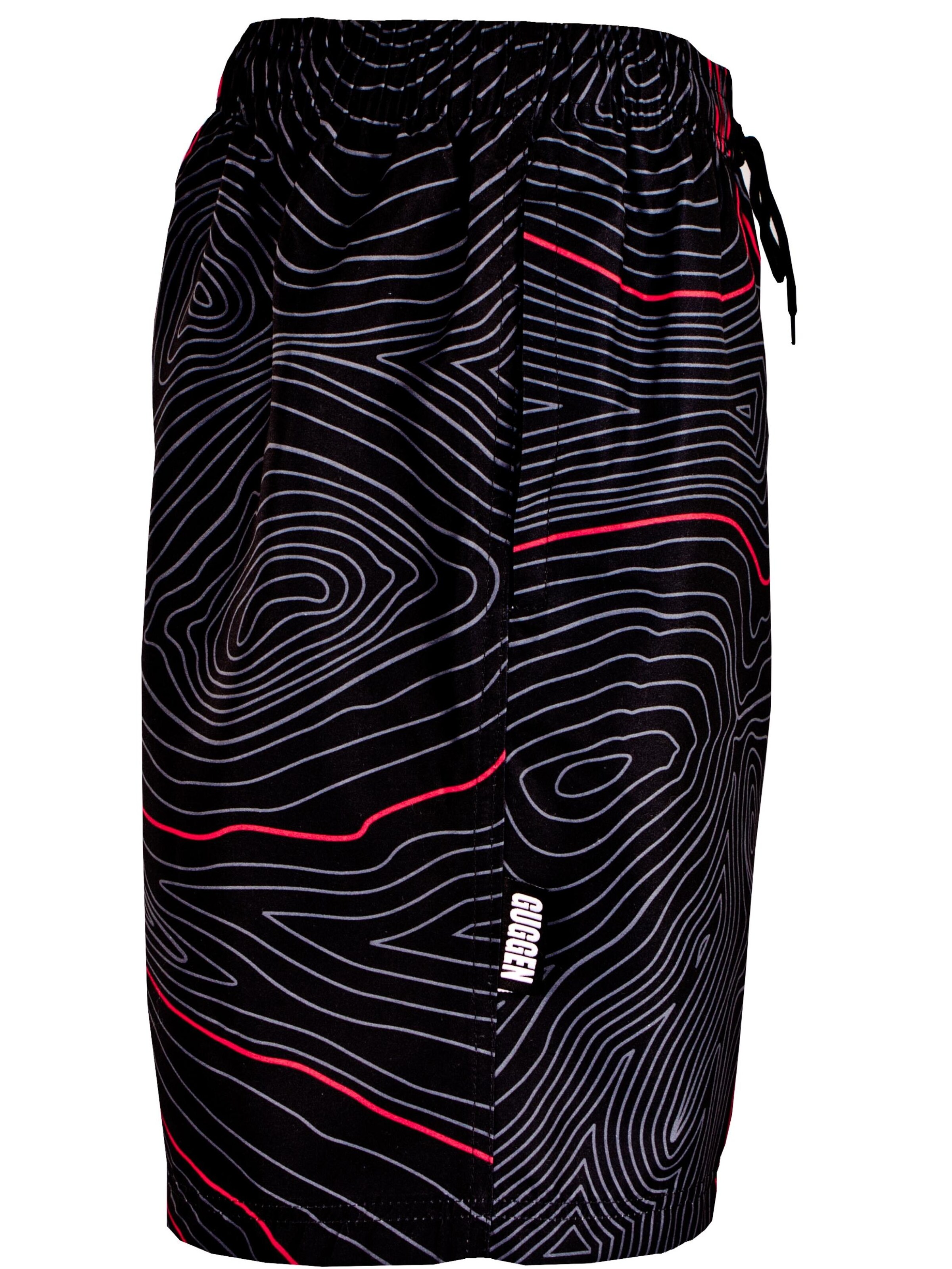 Guggen Mountain Board Shorts 'Boardshorts 2335' in Red
