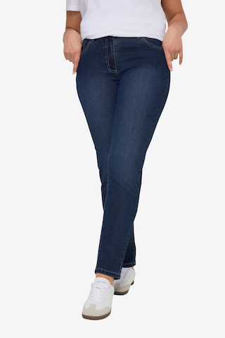 Angel of Style Slimfit Jeans in Blauw: voorkant