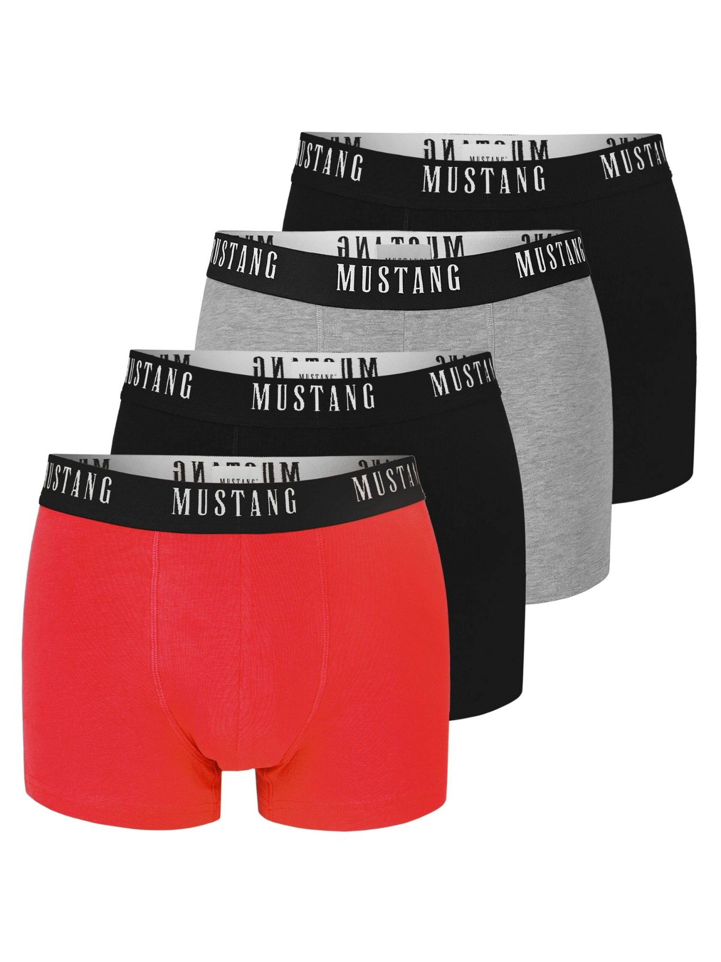 MUSTANG Boksershorts i blandingsfarvet, Produktvisning