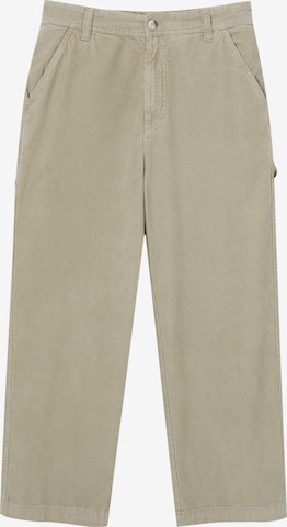 Wide Leg Pantalon Pull&Bear en beige : devant