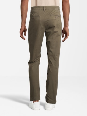 Coupe slim Pantalon chino AÉROPOSTALE en vert