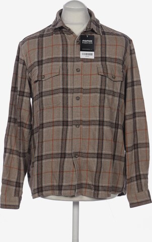 BURTON Button Up Shirt in L in Brown: front