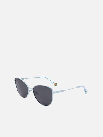 Polaroid Sonnenbrille in Blau: Vorderseite