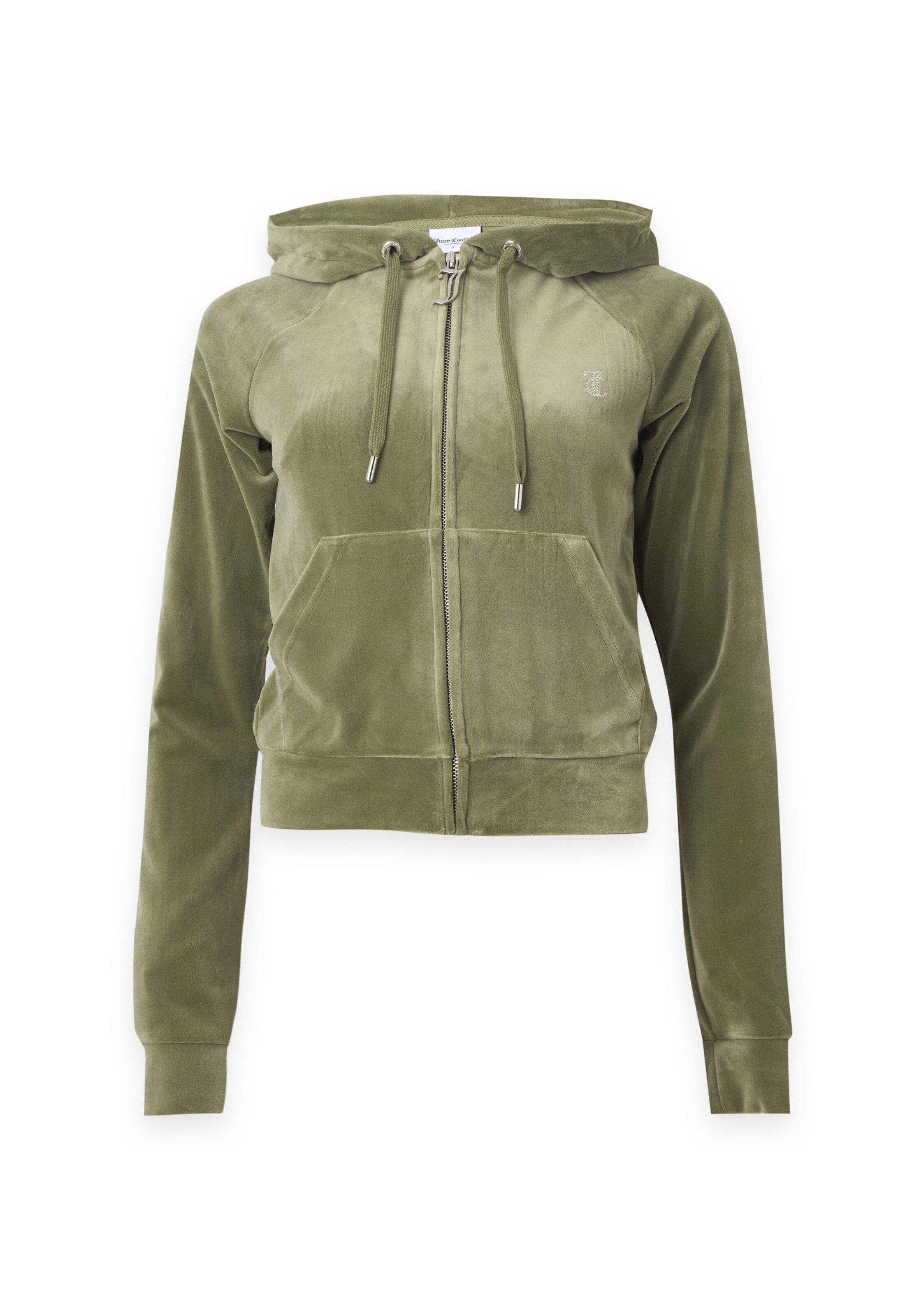 Veste de survêtement 'MADISON' Juicy Couture Tall en vert : devant