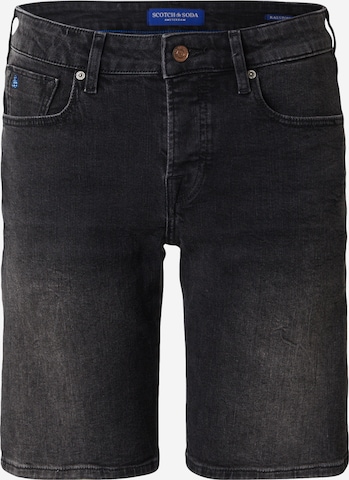 SCOTCH & SODASlimfit Traperice 'Ralston' - crna boja: prednji dio