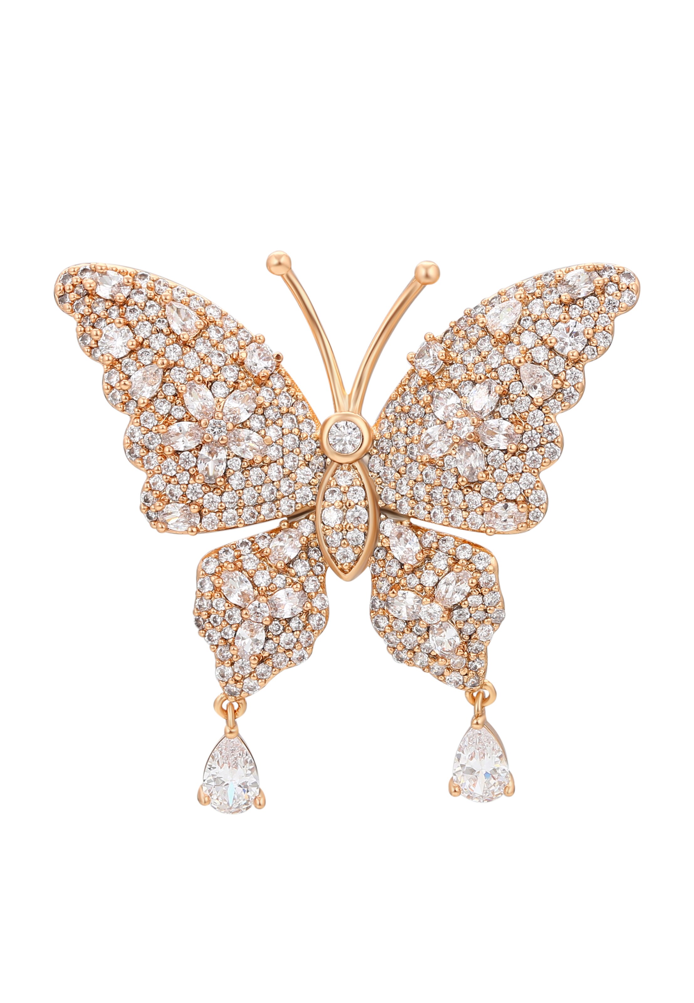 faina - Broche en oro: frente