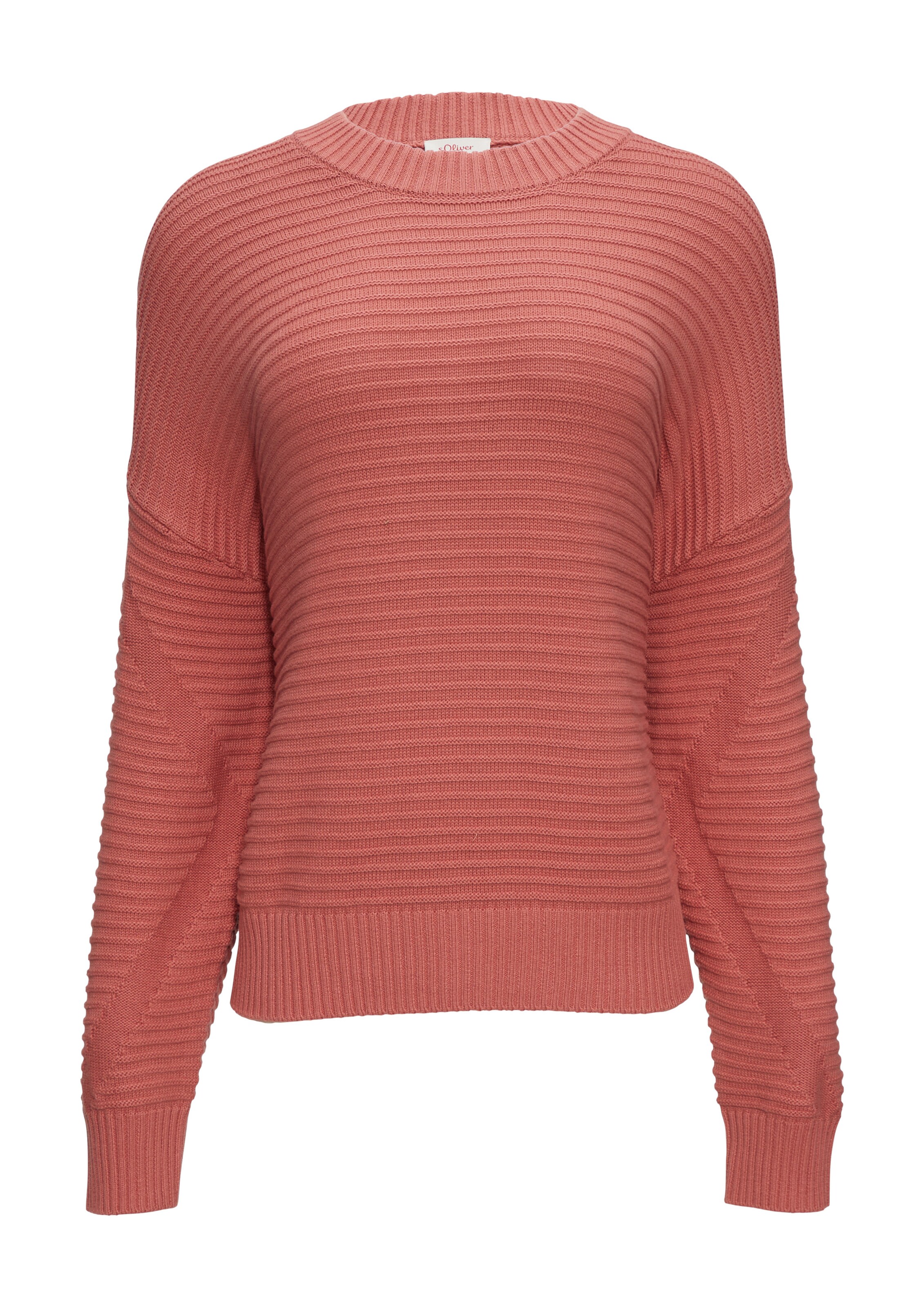 s.Oliver Pullover in Orange: Vorderseite