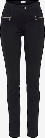 BOYSEN'S Skinny Pants in Black: front