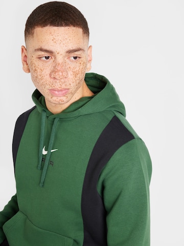 Bluză de molton 'AIR' de la Nike Sportswear pe verde