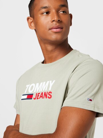 Tommy Jeans Särk, värv roheline