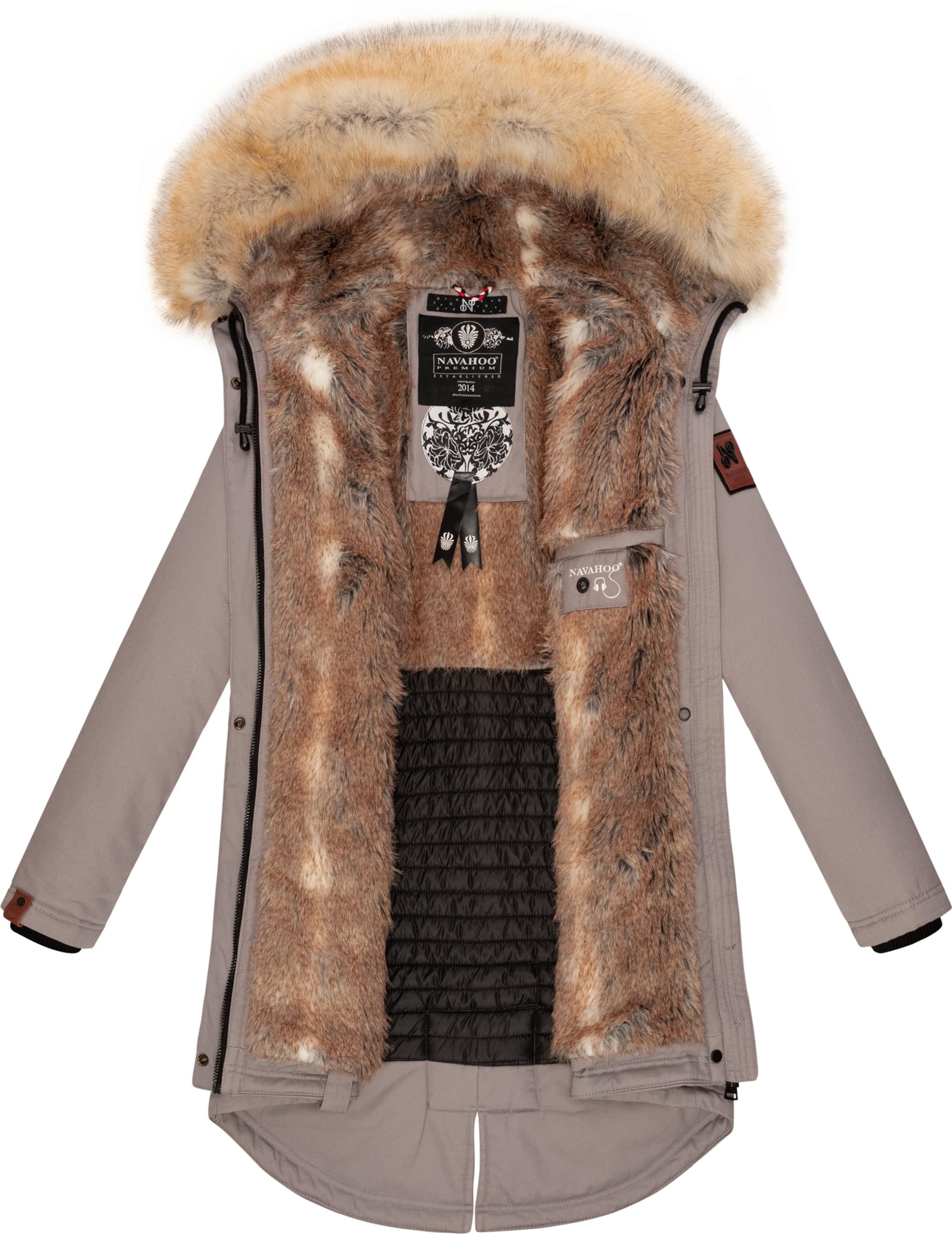 NAVAHOO Χειμερινό παρκά 'Bombii' σε γκρι