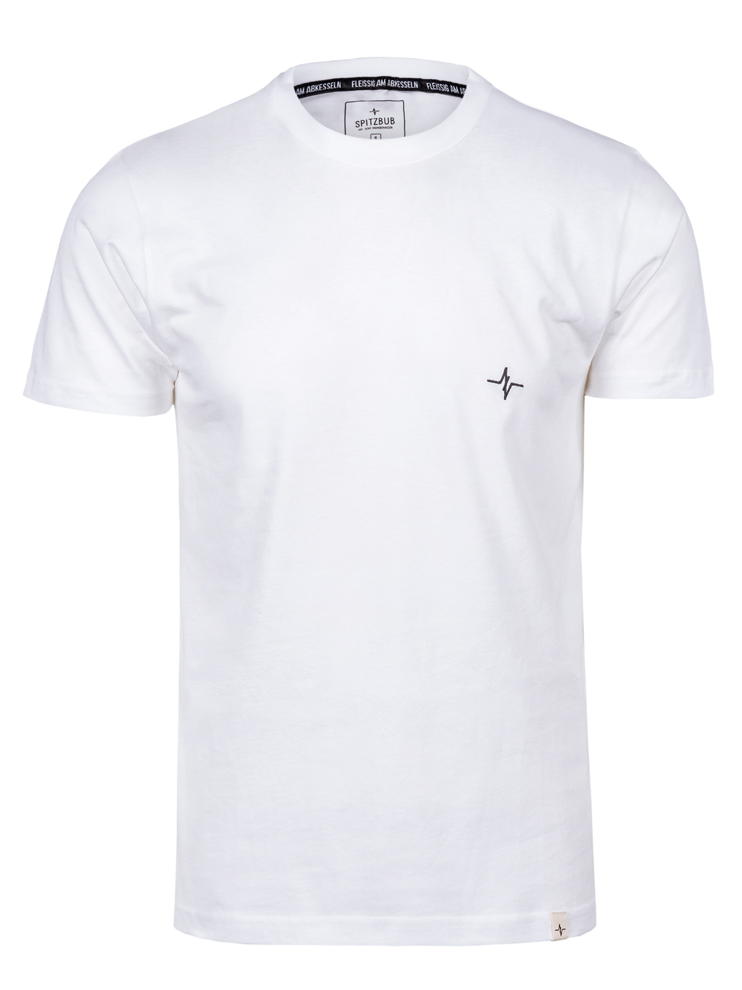 SPITZBUB Shirt in White: front