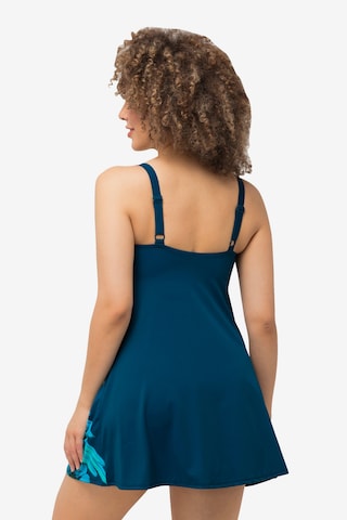 Ulla Popken Bustier Tankini in Blau